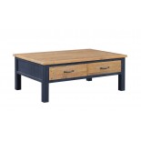 Splash of Blue - Coffee Table With Four Drawers